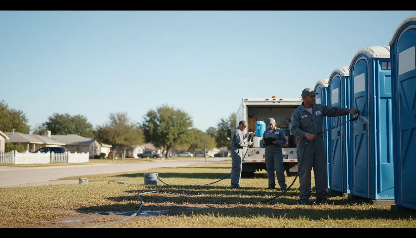 Long-Term Portable Toilet Rental in Frontenac, KS near me